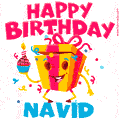 Funny Happy Birthday Navid GIF