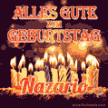 Alles Gute zum Geburtstag Nazario (GIF)