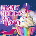 Happy Birthday Nazir - Lovely Animated GIF