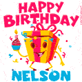 Funny Happy Birthday Nelson GIF
