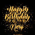 Happy Birthday Card for Nery - Download GIF and Send for Free