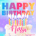 Funny Happy Birthday Nessa GIF
