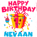 Funny Happy Birthday Nevaan GIF