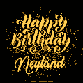 Happy Birthday Card for Neyland - Download GIF and Send for Free