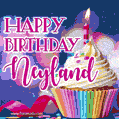 Happy Birthday Neyland - Lovely Animated GIF