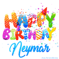 Happy Birthday Neymar - Creative Personalized GIF With Name