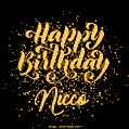 Happy Birthday Card for Nicco - Download GIF and Send for Free