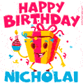 Funny Happy Birthday Nicholai GIF