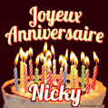 Joyeux anniversaire Nicky GIF