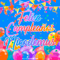 Feliz Cumpleaños Nicodemus (GIF)