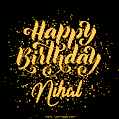 Happy Birthday Card for Nihal - Download GIF and Send for Free