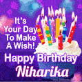It's Your Day To Make A Wish! Happy Birthday Niharika!
