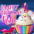Happy Birthday Niko - Lovely Animated GIF