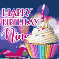Happy Birthday Nino - Lovely Animated GIF
