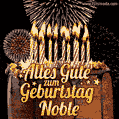 Alles Gute zum Geburtstag Noble (GIF)