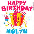 Funny Happy Birthday Nolyn GIF