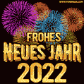 Frohes neues Jahr 2022 Gif-Bild