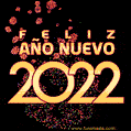 Feliz año nuevo 2022. Muchas bendiciones para ti.