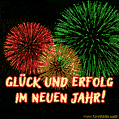 Glück und Erfolg im neuen Jahr! Happiness and success in the new year!
