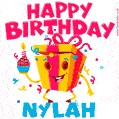 Funny Happy Birthday Nylah GIF