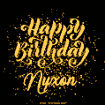 Happy Birthday Card for Nyxon - Download GIF and Send for Free