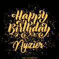 Happy Birthday Card for Nyzier - Download GIF and Send for Free