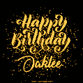 Happy Birthday Card for Oaklee - Download GIF and Send for Free