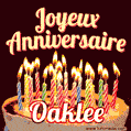 Joyeux anniversaire Oaklee GIF