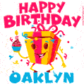 Funny Happy Birthday Oaklyn GIF