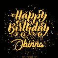 Happy Birthday Card for Obinna - Download GIF and Send for Free