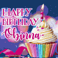 Happy Birthday Obinna - Lovely Animated GIF