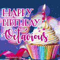Happy Birthday Octavious - Lovely Animated GIF