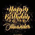 Happy Birthday Card for Ollivander - Download GIF and Send for Free