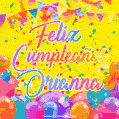 Feliz Cumpleaños Orianna (GIF)