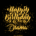 Happy Birthday Card for Osama - Download GIF and Send for Free