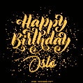 Happy Birthday Card for Oslo - Download GIF and Send for Free