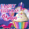 Happy Birthday Osmin - Lovely Animated GIF