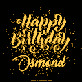 Happy Birthday Card for Osmond - Download GIF and Send for Free
