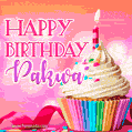 Happy Birthday Pakwa - Lovely Animated GIF