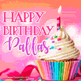 Happy Birthday Pallas - Lovely Animated GIF