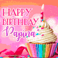 Happy Birthday Papina - Lovely Animated GIF