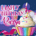 Happy Birthday Parsa - Lovely Animated GIF