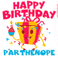 Funny Happy Birthday Parthenope GIF