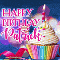 Happy Birthday Patrick - Lovely Animated GIF