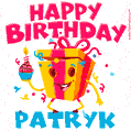 Funny Happy Birthday Patryk GIF