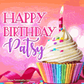 Happy Birthday Patsy - Lovely Animated GIF