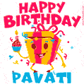 Funny Happy Birthday Pavati GIF