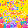 Feliz Cumpleaños Peighton (GIF)
