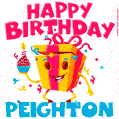 Funny Happy Birthday Peighton GIF