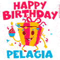 Funny Happy Birthday Pelagia GIF